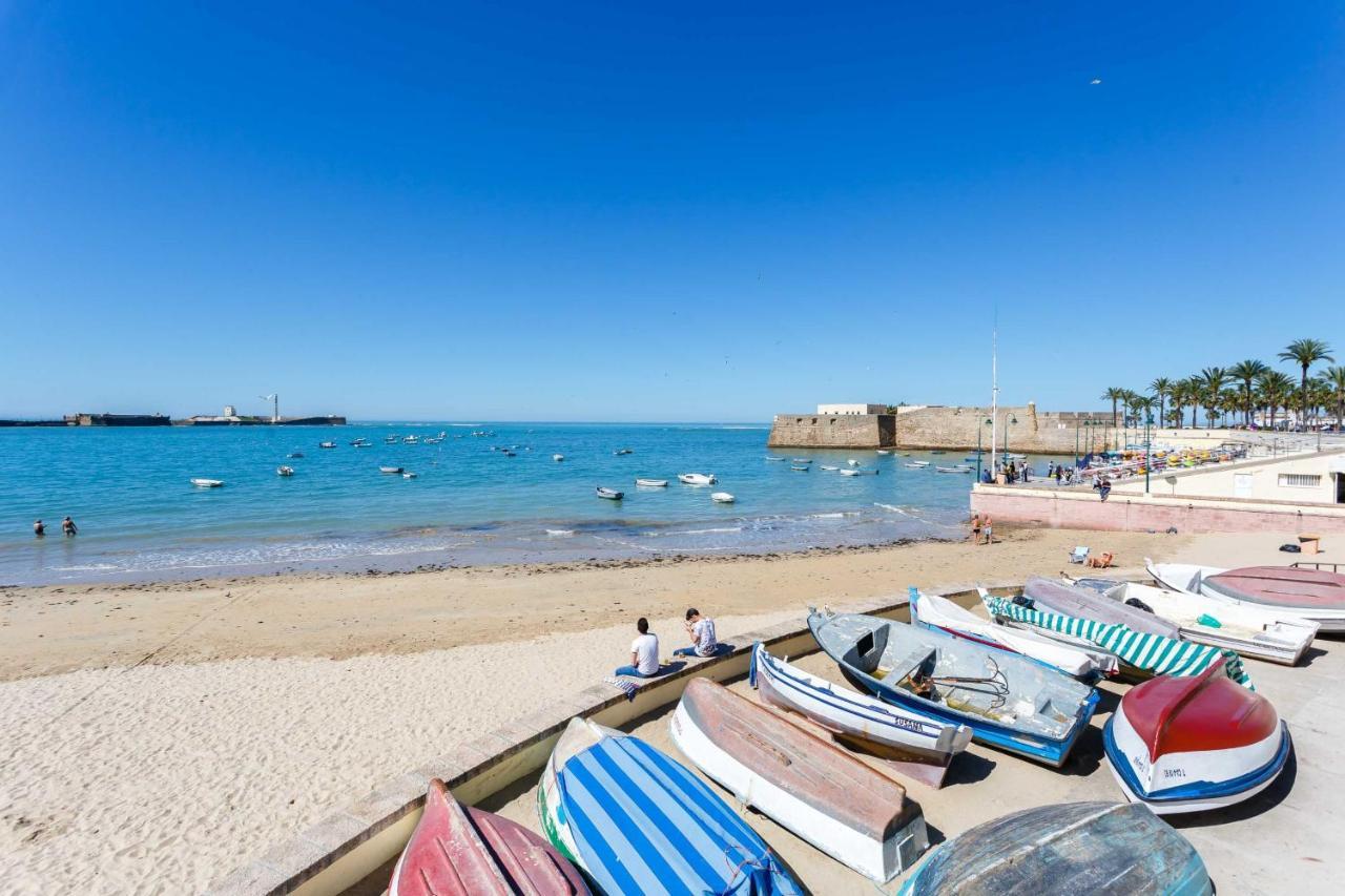Apartamento Serafin De La Caleta Cádiz Exteriör bild